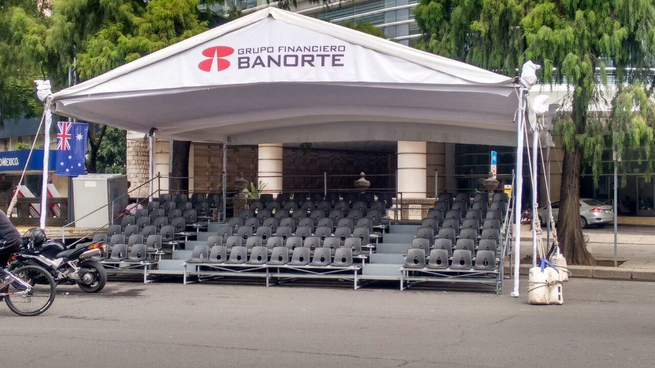 renta de gras para eventos df